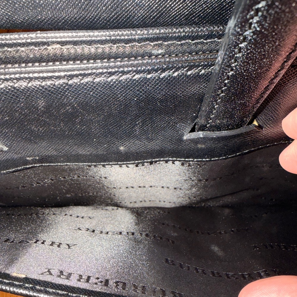 Burberry Dark Brown Leather Briefcase - Picture 5 of 13